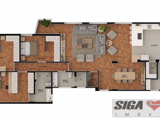 #7447 - Apartamento para Venda em São Paulo - SP - 2