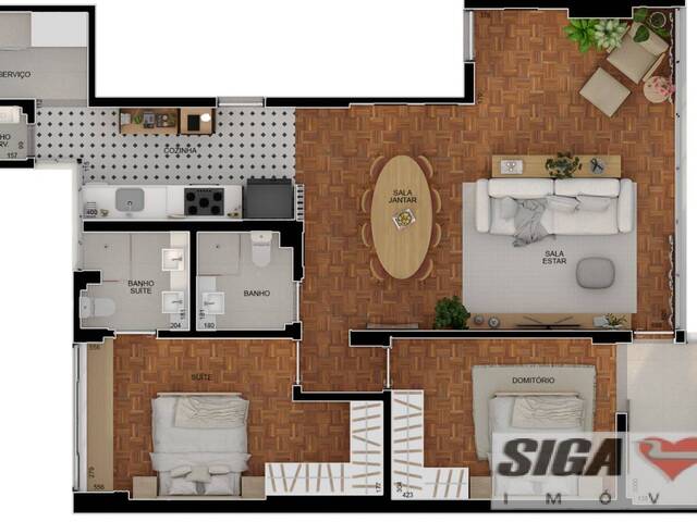 #7797 - Apartamento para Locação em São Paulo - SP - 3