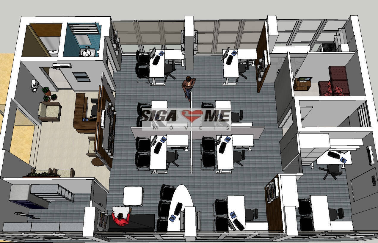 Sala-Conjunto, 100 m² - Foto 9