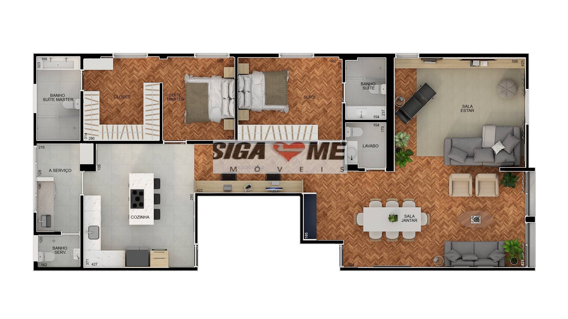 Apartamento, 2 quartos, 142 m² - Foto 52
